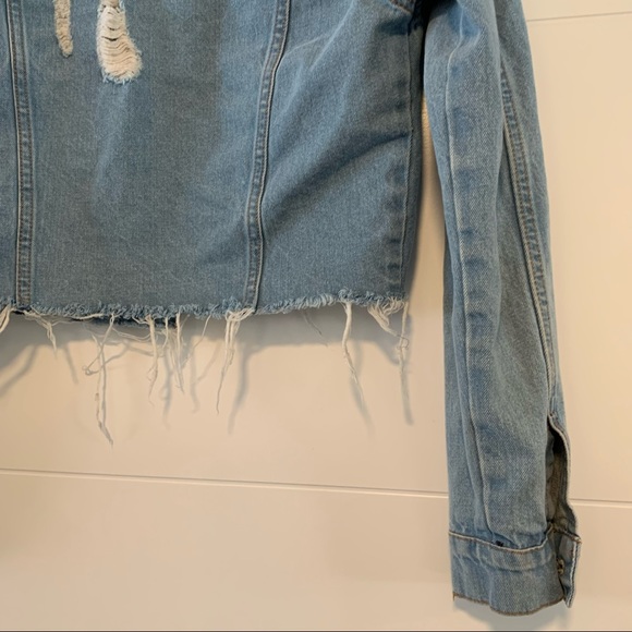 Bluenotes | Distressed Crop Jean Jacket - Picture 12 of 13